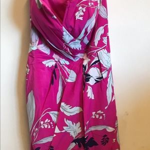 Yumi Kim Elanor Silk Sweetheart Mini Wrap Dress S